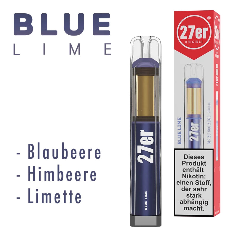 VENOOKAH VAPE 27er Blue Lime MEGA VAPE ANGEBOT
