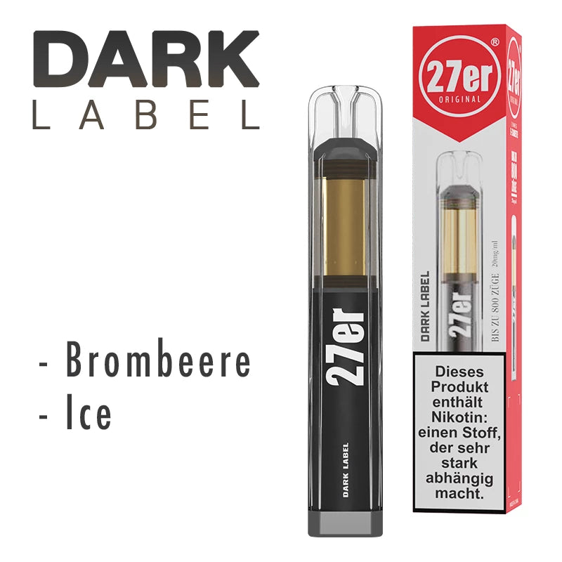 VENOOKAH VAPE 27er DARK LABEL MEGA VAPE ANGEBOT