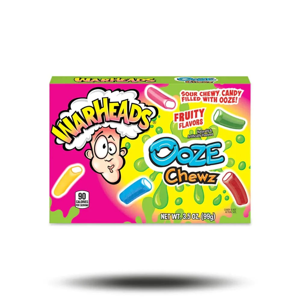 Warheads - Ooze Chews Theatre Box 99g ( BLACK FRIDAY)