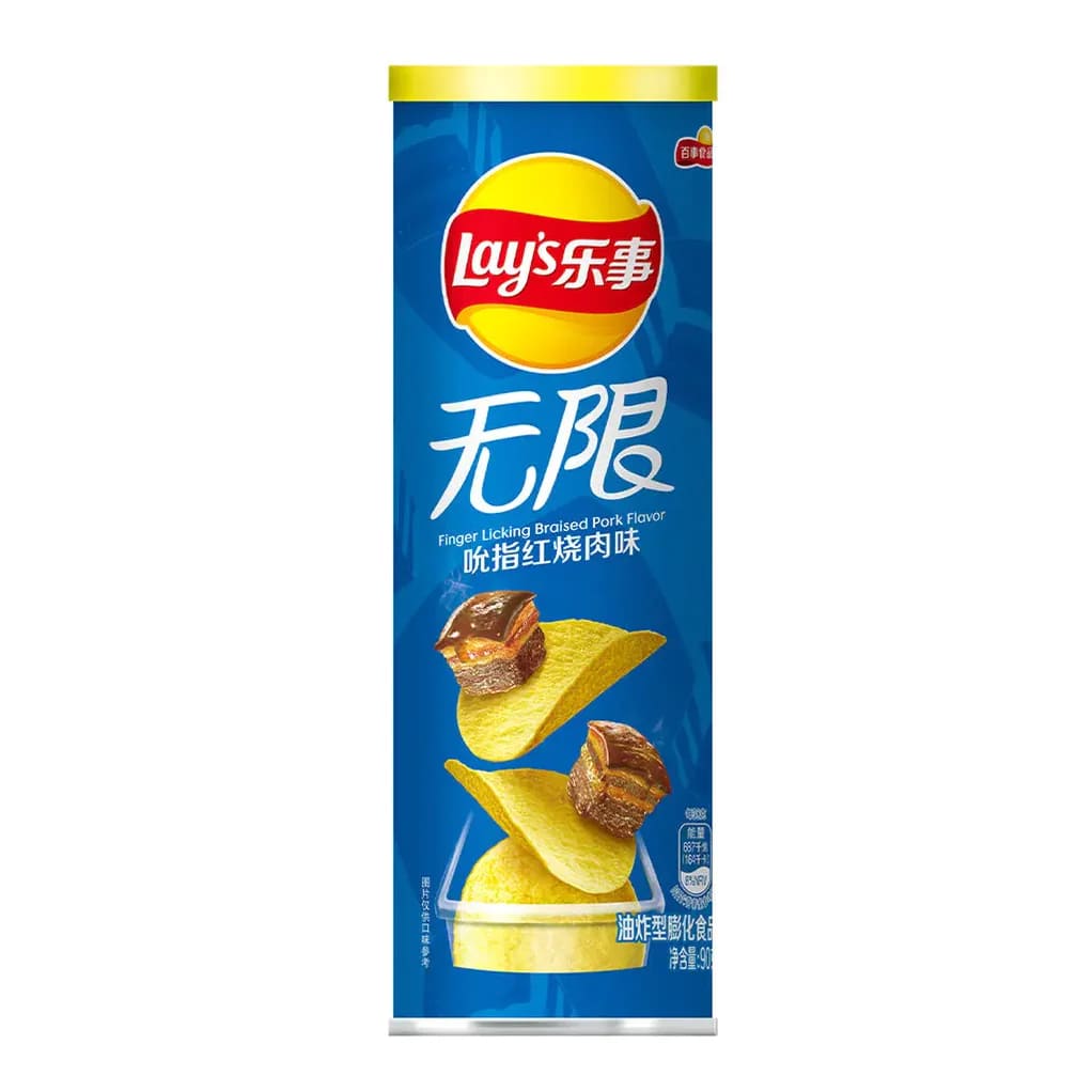 Lay's - Finger Licking Braised Pork Asia 90g ( BLACK FRIDAY)