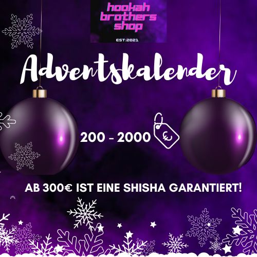 ADVENTSKALENDER MASTERPIECE BY HOOKAH BROTHERS SHOP