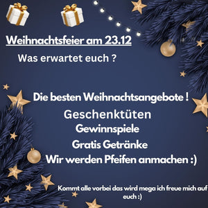 Weihnachtsfeier am 23.12 Sei dabei !  :)