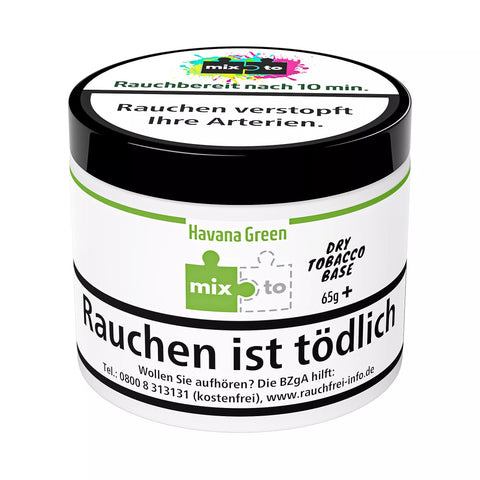 Mixto Rohtabak mit Aroma 65g Havanna Green