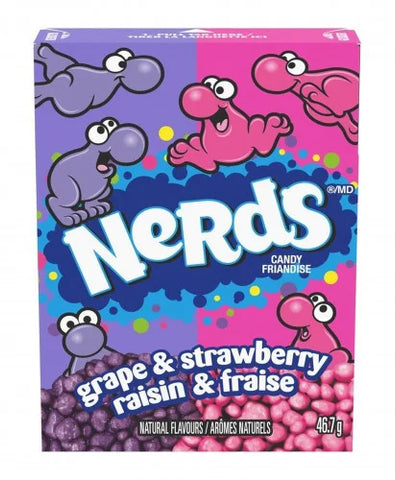 Nerds - Grape & Strawberry 46,7g  ( BLACK FRIDAY)