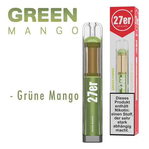 VENOOKAH VAPE 27er GREEN MANGO       MEGA VAPE ANGEBOT