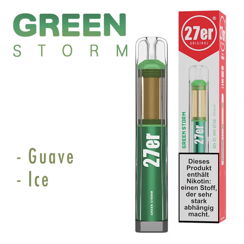 VENOOKAH VAPE 27er GREEN STORM     MEGA VAPE ANGEBOT