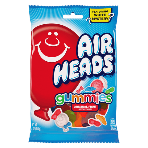 Airheads - Gummies Peg Bag 108g ( BLACK FRIDAY)