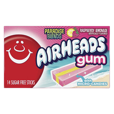 Airheads - Gum Raspberry Lemonade 33g  ( BLACK FRIDAY)