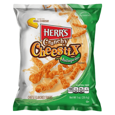 Herr's - Crunchy Cheestix Jalapeno USA 227g