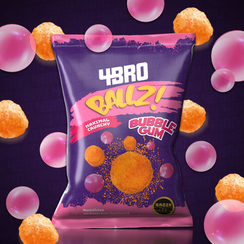 4BRO BROJI BALLS BUBBLE GUM 75g