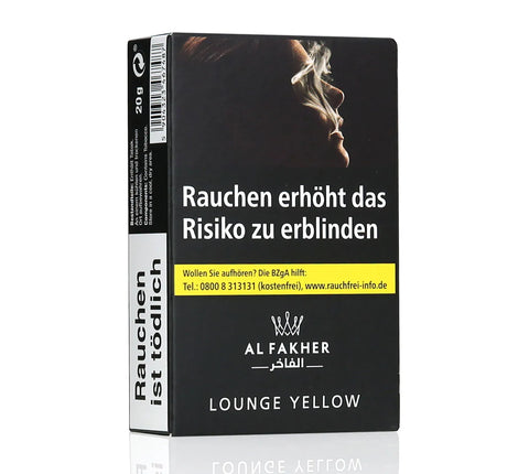 Al Fakher Lounge Edition Yellow Shisha Tabak 20g