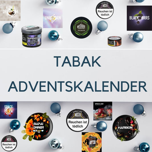 TABAK ADVENTSKALENDER    (DARKBLEND)   (BASIC EDITION!)  BY HOOKAH BROTHERS SHOP