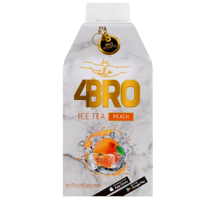 4 BRO ICE TEA PEACH 500 ML